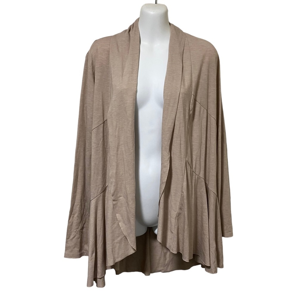 Apt. 9 Tan Open Cardigan